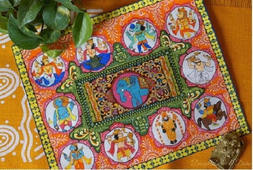 Traditional Art of Odisha : Pattachitra Painting - DevotionalStore